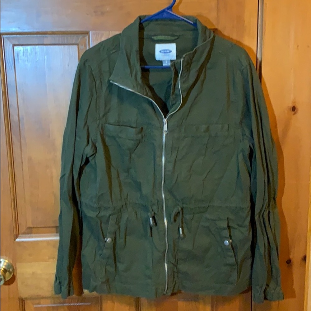 Woman’s Old Navy utility jacket size large